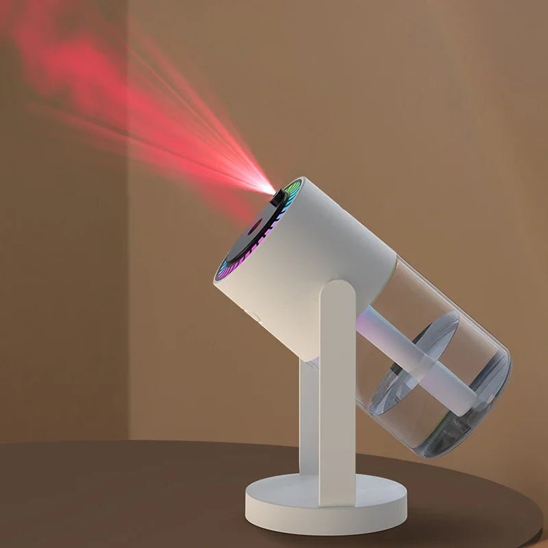 Car Air Humidifier with Starry Sky Lights Mini Aromatherapy Essential Oil Ultrasonic Diffuser Color Night Light Humidifier - WILKYs