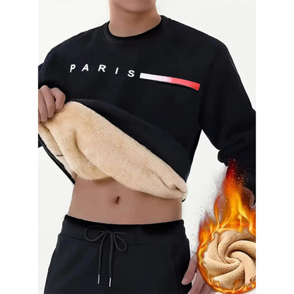 Cashmere round neck men's winter thick cashmere under a warm cashmere - WILKYs