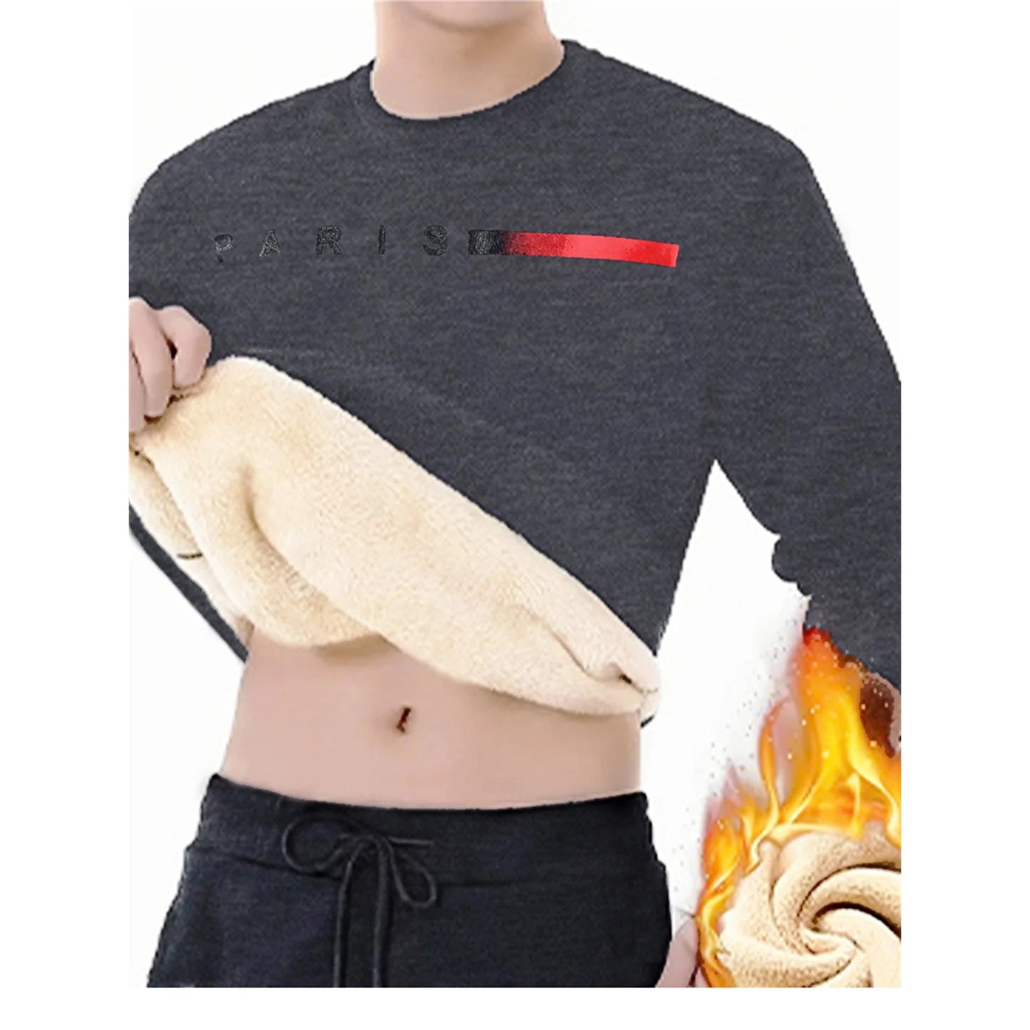 Cashmere round neck men's winter thick cashmere under a warm cashmere - WILKYs