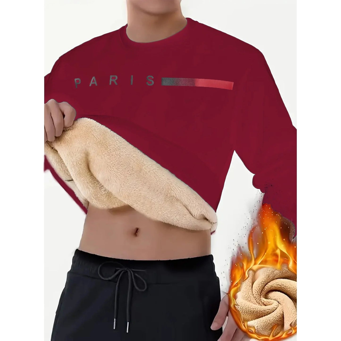 Cashmere round neck men's winter thick cashmere under a warm cashmere - WILKYs