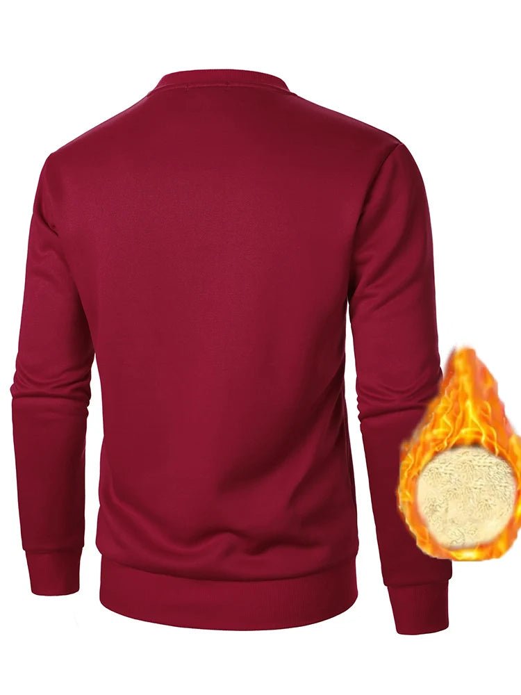 Cashmere round neck men's winter thick cashmere under a warm cashmere - WILKYs