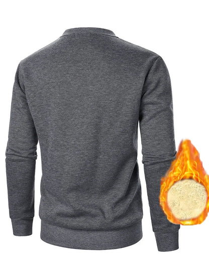 Cashmere round neck men's winter thick cashmere under a warm cashmere - WILKYs