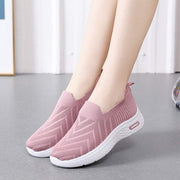 Casual Mesh Shoes Sock Slip On Flat Shoes For Women Sneakers Casual Soft Sole Walking Sports Shoe - WILKYs
