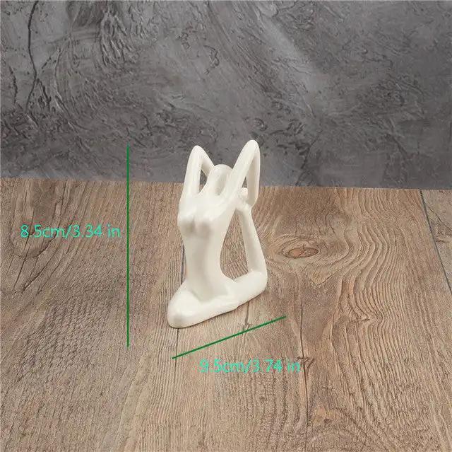 Ceramic Yoga Poses Figurine - WILKYs