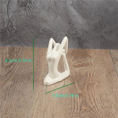 Ceramic Yoga Poses Figurine - WILKYs