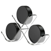 Clear Hockey Puck Display Case Acrylic Hockey Puck Display Stand Sports for 3 Pucks Hockey Puck Holder Storage Decoration Gift - WILKYs