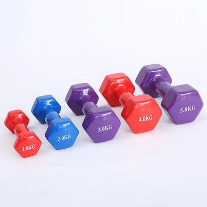 Color fitness dumbbells - WILKYs