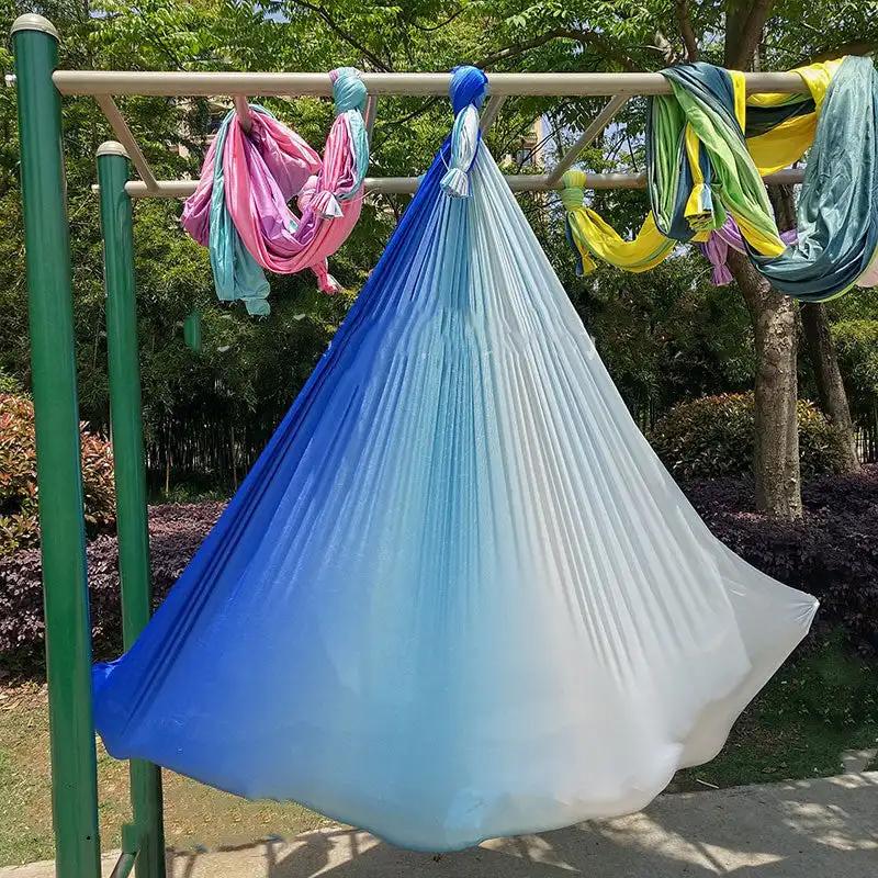 Colored Gradient Anti - Gravity Aerial Yoga Hammock - WILKYs