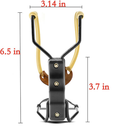 Compact Folding Slingshot Wrist Rocket Catapult For Hunting Outdoor Sport Games - WILKYs