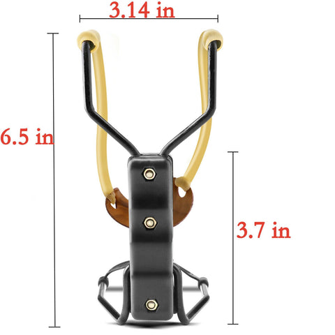 Compact Folding Slingshot Wrist Rocket Catapult For Hunting Outdoor Sport Games - WILKYs