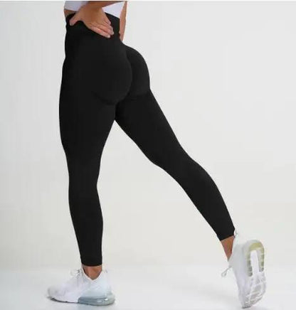 Curves Yoga Outfits Leggings - WILKYs