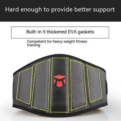 WILKYs0Deep Squat Workout Belt Weightlifting Hard Pull Weight-bearing Girdle 
 Product information:
 
 Applicable scenarios: Fitness body, sports protective gear accessories
 
 Applicable people: Adults
 
 Specifications: M (waist within 2 fe