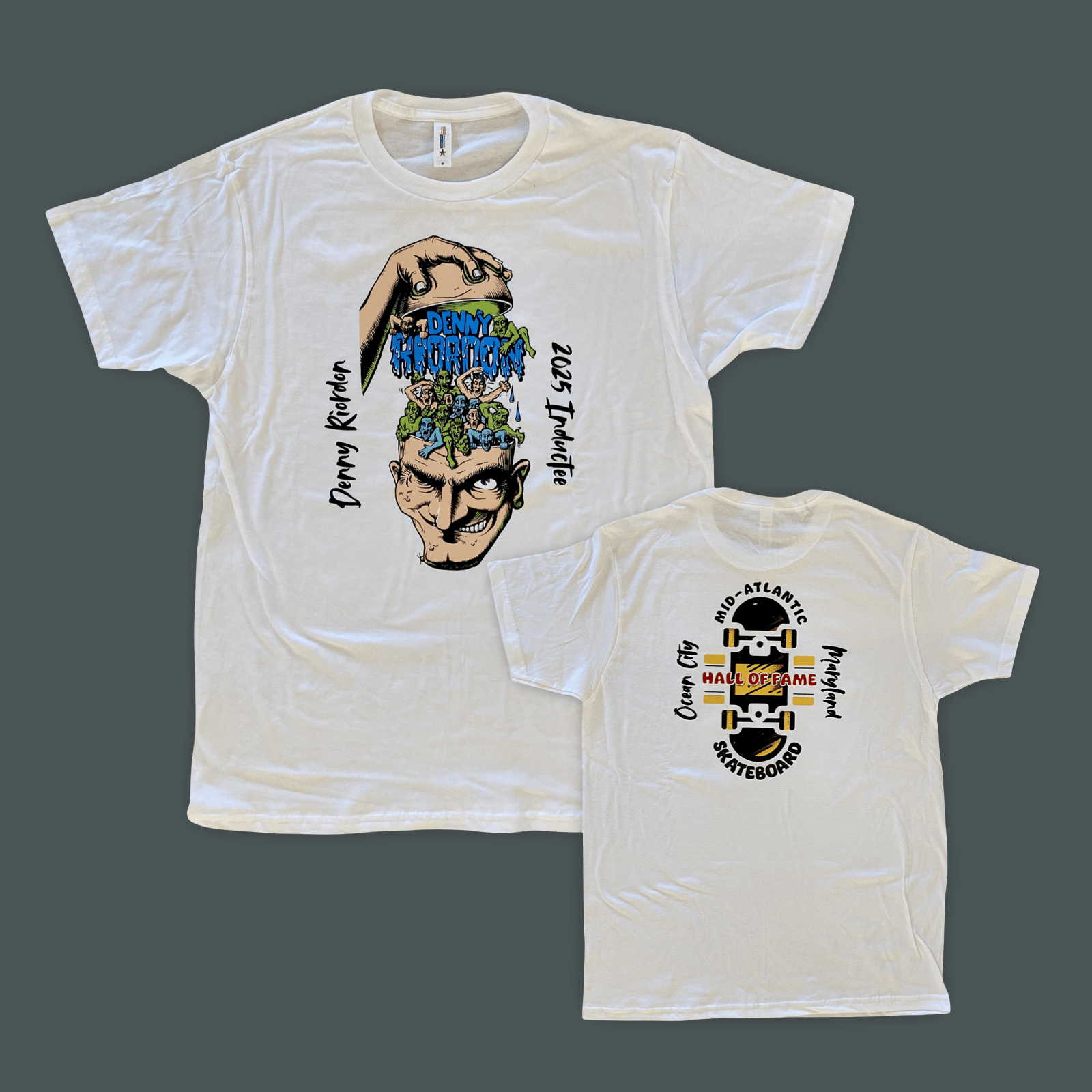 Denny Riordon Skateboard Hall of Fame 2025 Inductee Shirt or Hoodie - WILKYs