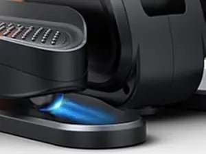 Desk Elliptical Machine, Ellipse Leg Exerciser for Seniors Fully Assembled, Quiet & Portable Electric Seated Pedal Exerciser wit - WILKYs