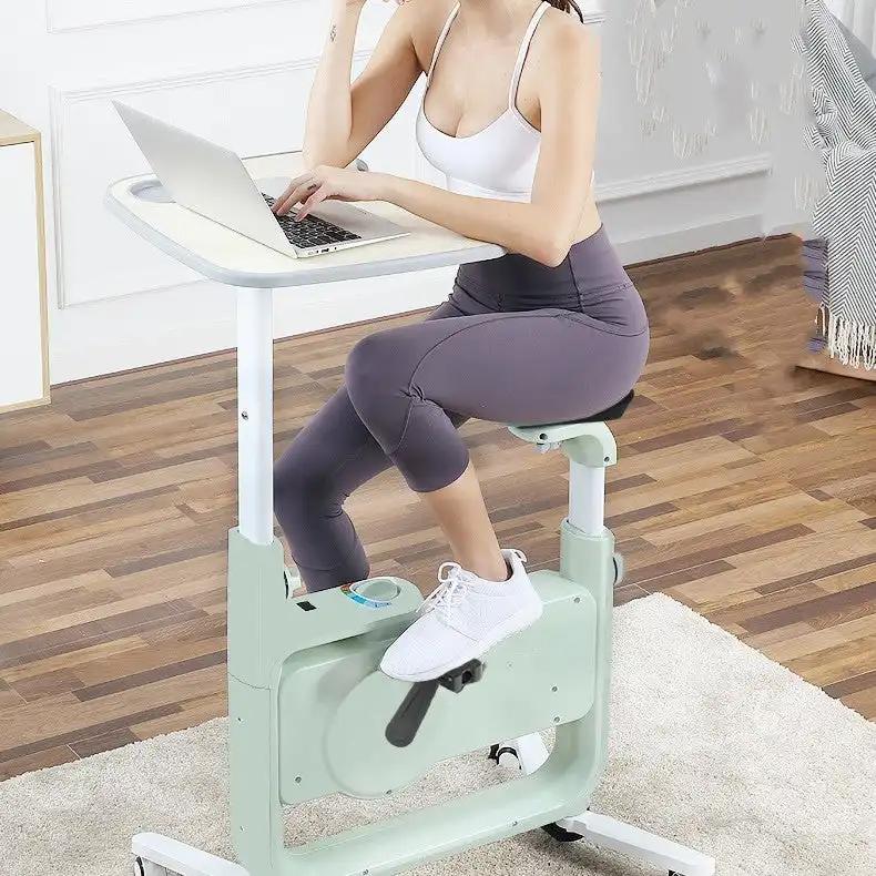Desk Home Exercise Bike – Compact Magnetic Silent Fitness Machine - WILKYs