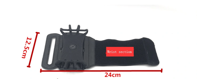 Detachable 360° Rotating Mobile Phone Holder Arm Strap - WILKYs