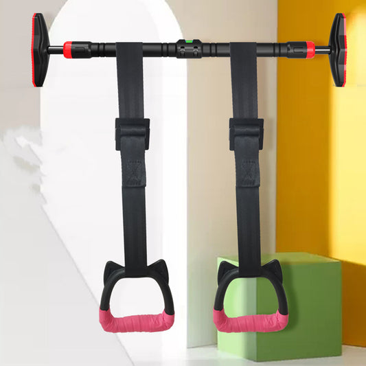 WILKYs0Rings For Children's Training Kids Sports Equipment Household Plus Hor
 Product information:
 
 Material: PP
 
 Applicable scene: fitness equipment, fitness body
 
 Specifications: Rope length of one meter [a pair of installation], rop