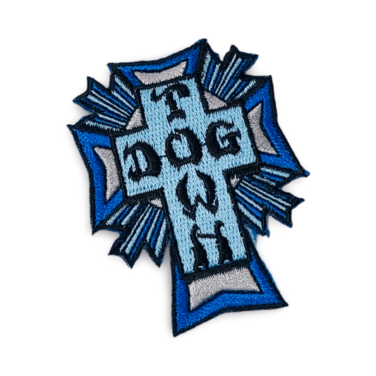 Dogtown Logo Flag Embroidered Patch 3” - WILKYs