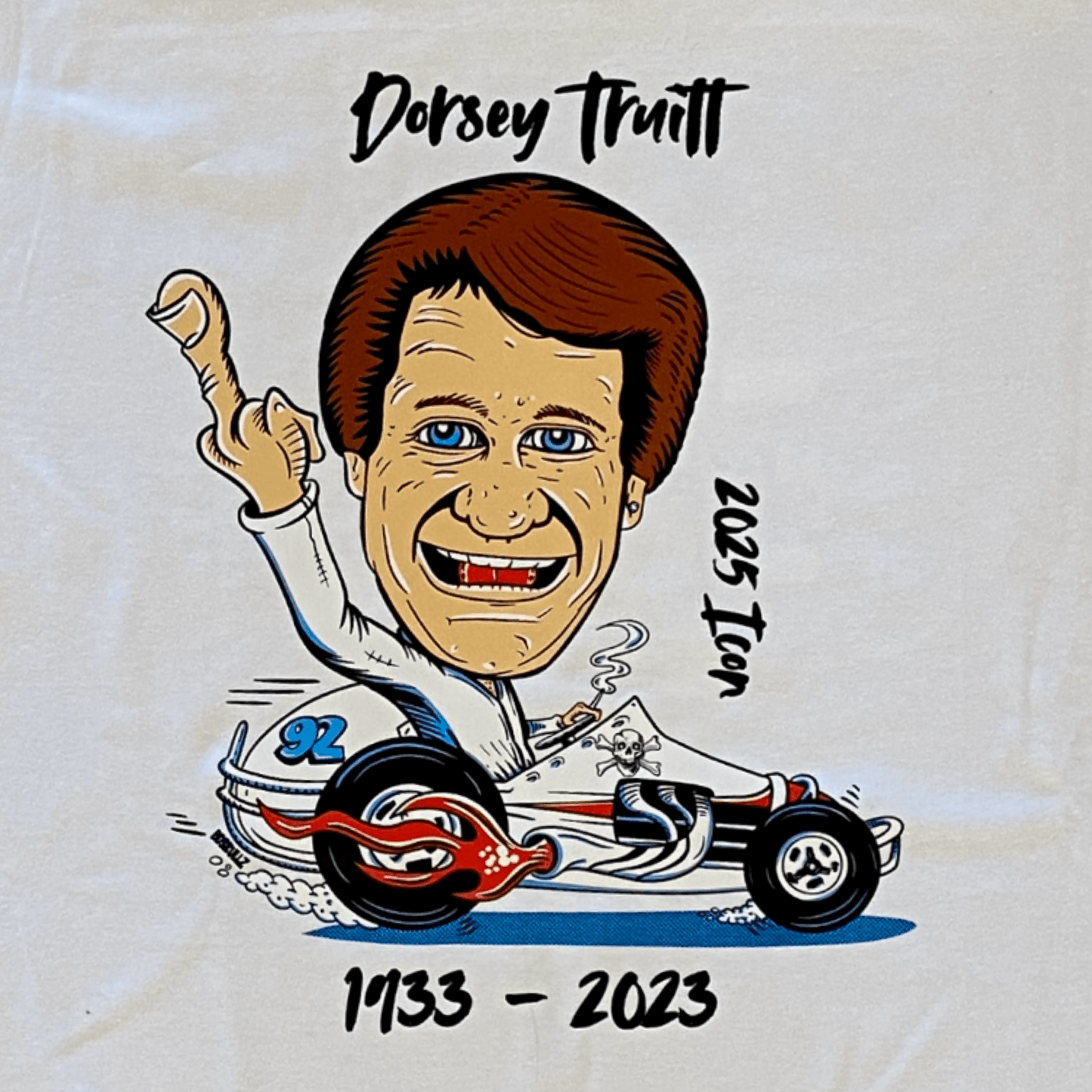 Dorsey Truitt Skateboard Hall of Fame 2025 Icon Shirt or Hoodie - WILKYs