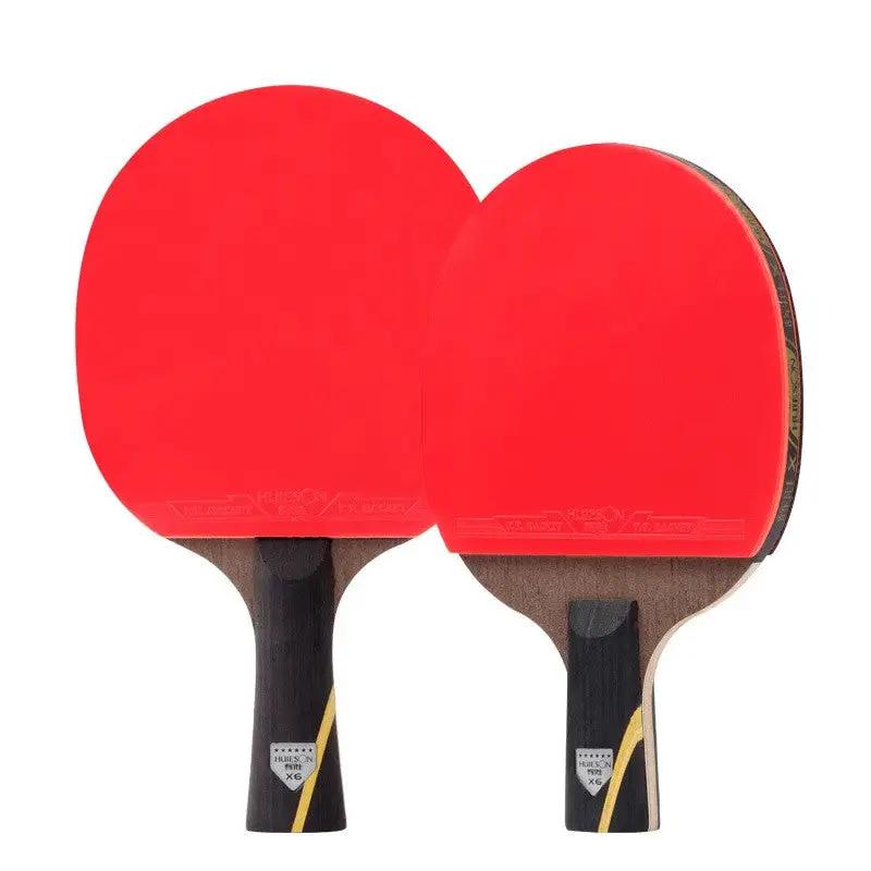 Double - sided anti - adhesive six - star table tennis racket - WILKYs