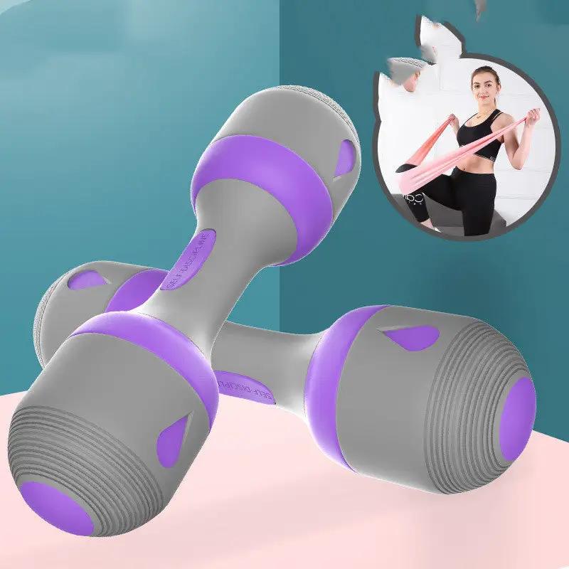 Dumbbell Ladies Adjustable Weight Fitness Home Fitness Equipment Thin Arms Girls - WILKYs
