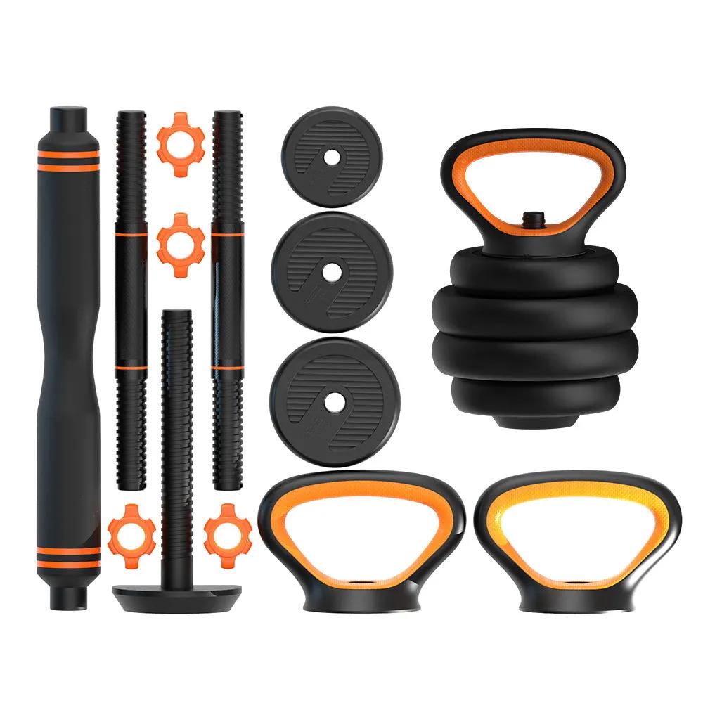 Dumbbells Kettlebells, Barbells Multifunctional Combination Six In One - WILKYs