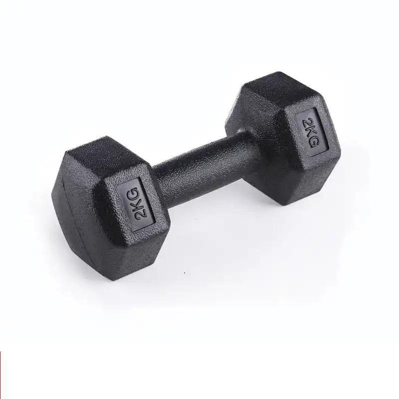 Dumbells Men's Arm Muscle Training Household Rubberized Dumbbells Female Fitness Equipment - WILKYs