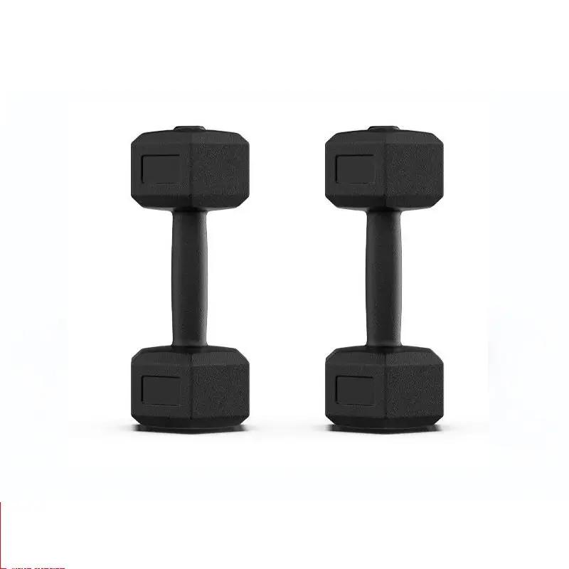 Dumbells Men's Arm Muscle Training Household Rubberized Dumbbells Female Fitness Equipment - WILKYs