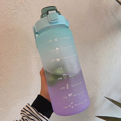 WILKYsWater bottleFitness Drinking BottleThe Fitness Bottle is the perfect way to stay hydrated and motivated throughout the day. Featuring a motivational design, time and volume markers, and a convenient c