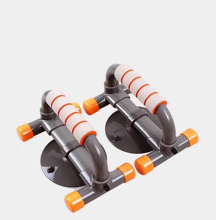 WILKYs0Fitness Exercise Home Fitness Push Up Bracket
 Product information:


 Material: metal
 
 Applicable scenarios: fitness equipment, fitness body, sports trends
 
 Color: orange gray


 
 
 Size information:
 

S