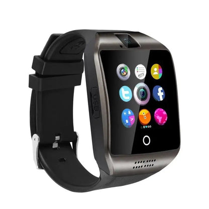 Pedometer Bracelet Watch with fitness tracker and NFC features.