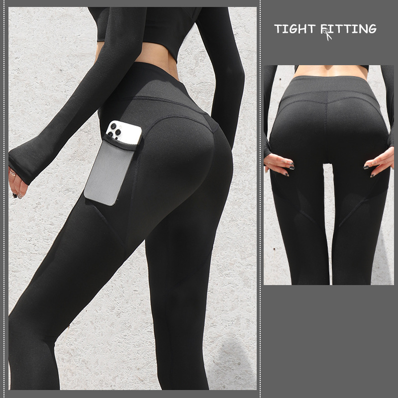 WILKYs4Gym Sport Seamless Leggings With Pockets Push Up High Waist Pants Wome
 Product Information:
 
 Suitable for sports: running, fitness equipment, fitness and body building
 
 Applicable gender: Female
 
 Suitable season: summer, winter,