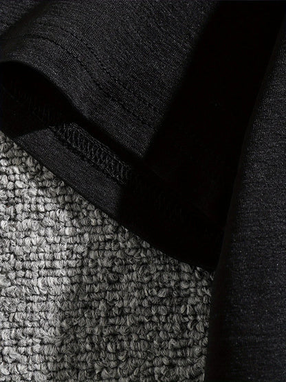 Eat Sleep Rugby Repeat" Men's Casual Tee - Comfy, Lightweight Crew Neck T-Shirt for Summer, Breathable Polyester - WILKYs