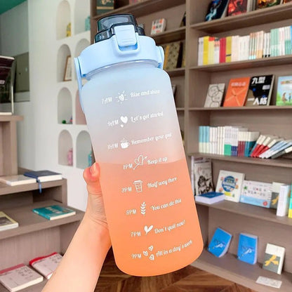 WILKYsWater bottleFitness Drinking BottleThe Fitness Bottle is the perfect way to stay hydrated and motivated throughout the day. Featuring a motivational design, time and volume markers, and a convenient c