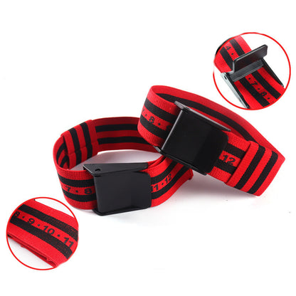 WILKYs0Limit blood flow training belt auxiliary strap
 Applicable people: General
 
 Applicable scene: other ball sports
 
 Specifications: One-size arm band (2 pieces), one-piece leg band (2 pieces), one set


 
 
 
 