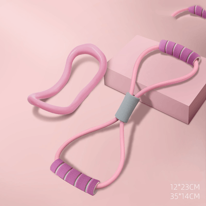 Eight - Shaped Elastic Rope Stretch Belt Exercise Arm Fitness Equipment - WILKYs