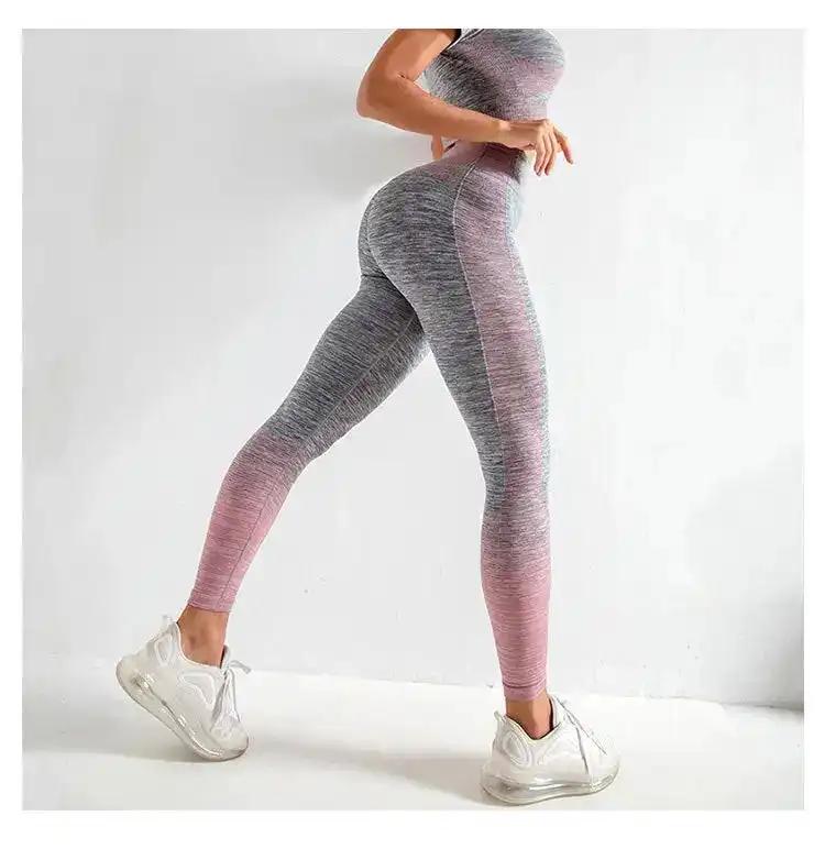 Elastic fitness sports yoga clothes - WILKYs