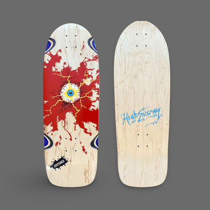 Electric Eye Limited Edition Deck 10”x30” HAND - PAINTED (1 of 15) - WILKYs
