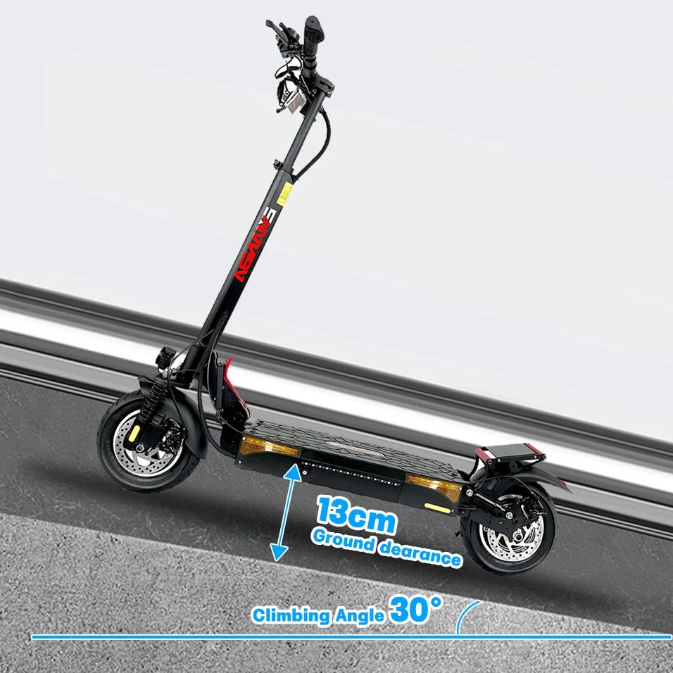 European US Warehouse Foldable 2 Wheel Portable Mobility Electric Scooter 800w For Adult - WILKYs