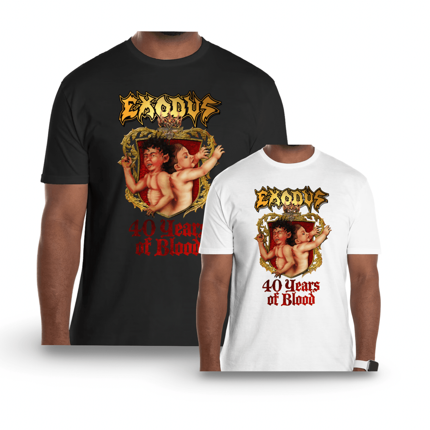 Exodus 40 Years of Blood SHIRT or HOODIE - WILKYs