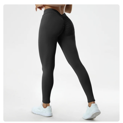 WILKYsSexy V Butt Push Up Fitness High Waist PantsThe "Sexy V Butt Push-Up Fitness High Waist Pants" or "Workout Yoga Pants V-Shaped Scrunch Butt Lift High Waist Sport Leggings" are workout and fitness leggings desi