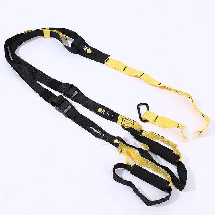 WILKYs0Hanging Training Belt Set Suspension Training Strap Resistance Band Yo
 Overview:


 Easy to install unlimited venue
 
 Only one suspension point is needed
 
 Perfect for full body workout indoor and outdoor
 


 


 Specification:


 