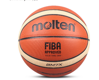 Baloncesto FIBA ​​Aprobado Tamaño 7 Cuero PU