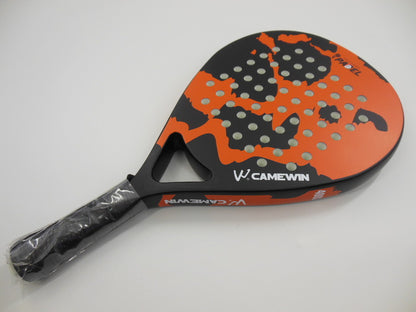 WILKYs0Good Quality And Price Excellent Paddle Racket
 Produ
 ct Information:


 Product Category: Beach Racket
 
 Frame material: carbon fiber
 
 Network cable material: drilling
 
 Rod hardness: moderate
 
 Color: gr