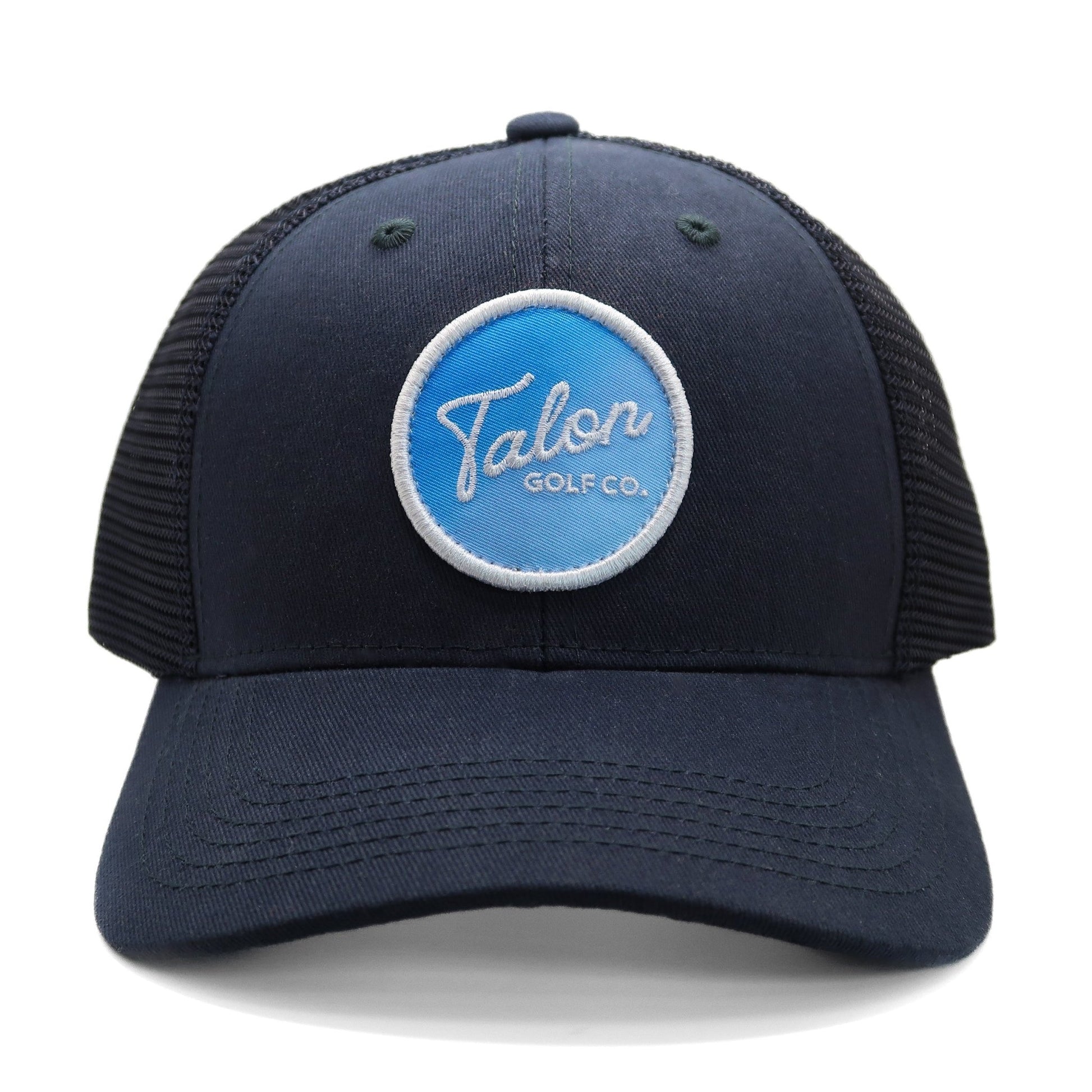 Fade to Blue Trucker Hat – Structured Cotton Twill & Mesh - WILKYs