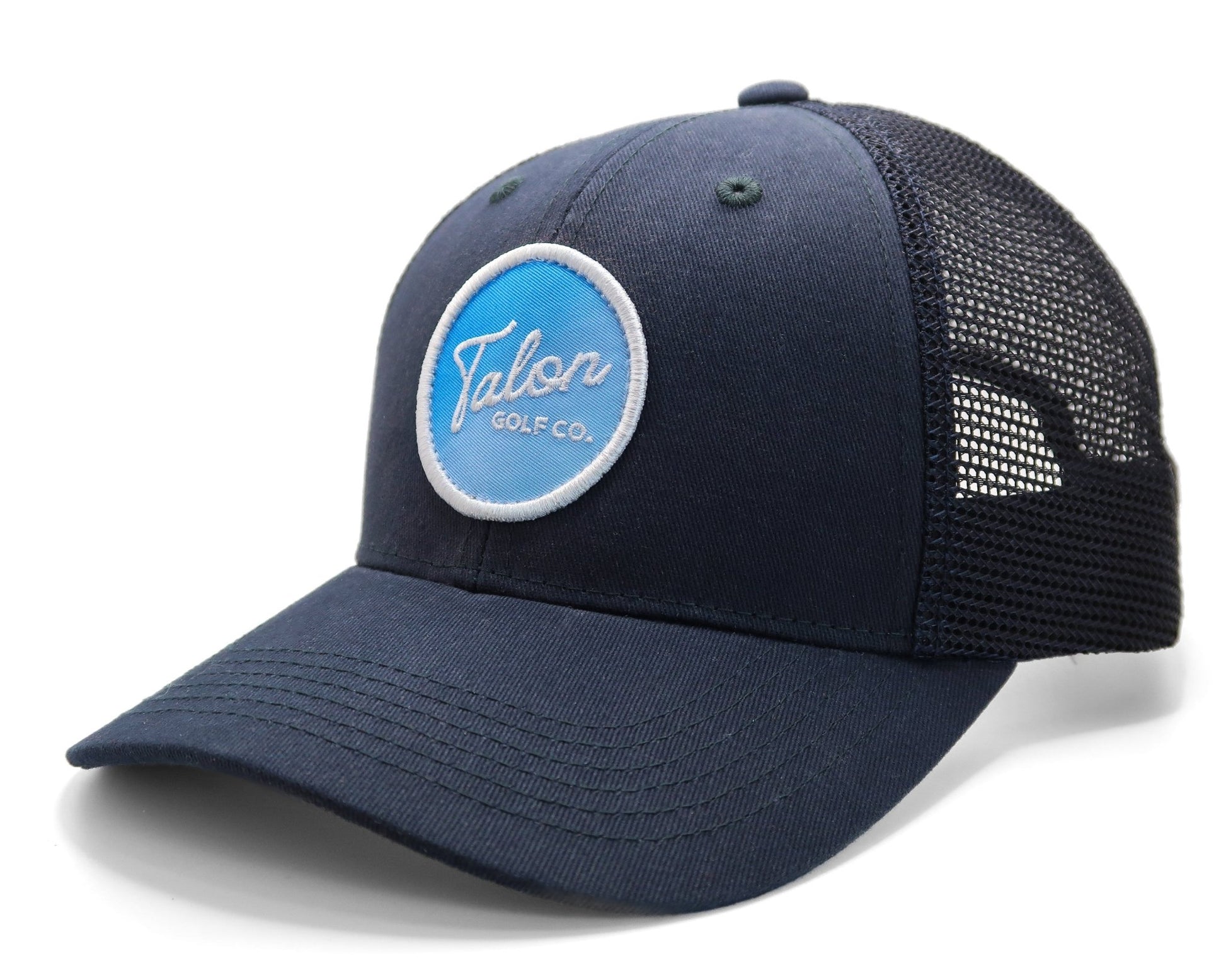 Fade to Blue Trucker Hat – Structured Cotton Twill & Mesh - WILKYs