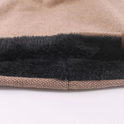 Fashion Bonnet Hat For Men And Women Autumn Knitted Solid Color Skullies Beanies Spring Casual Soft Turban Hats Hip Hop Beanie - WILKYs