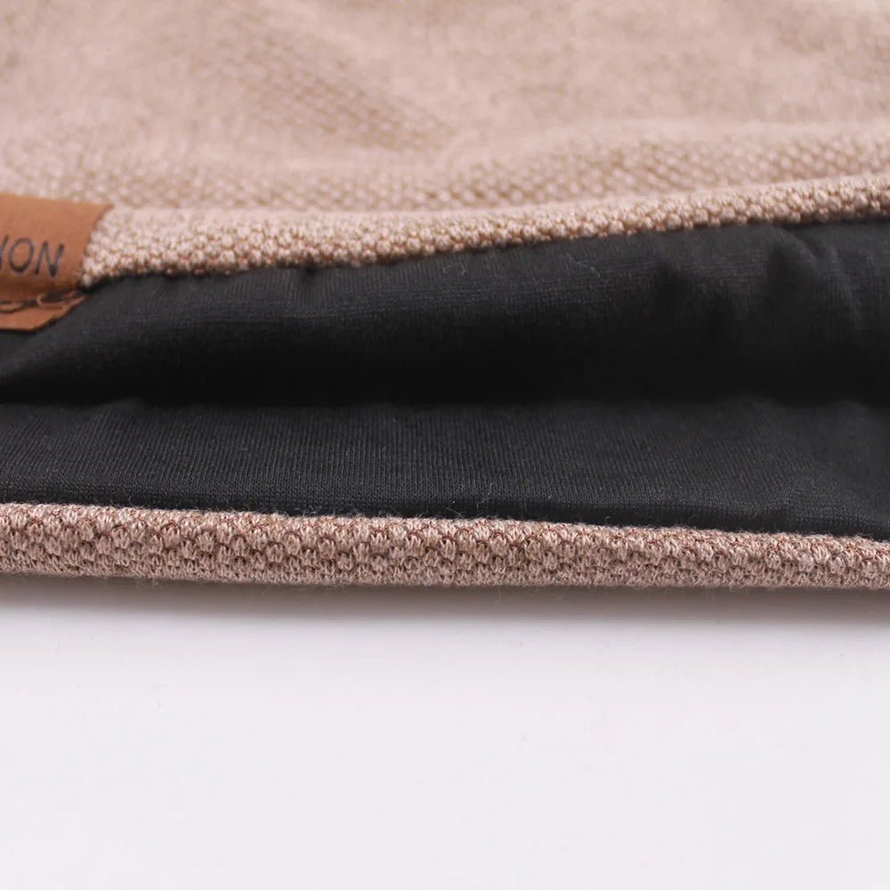 Fashion Bonnet Hat For Men And Women Autumn Knitted Solid Color Skullies Beanies Spring Casual Soft Turban Hats Hip Hop Beanie - WILKYs