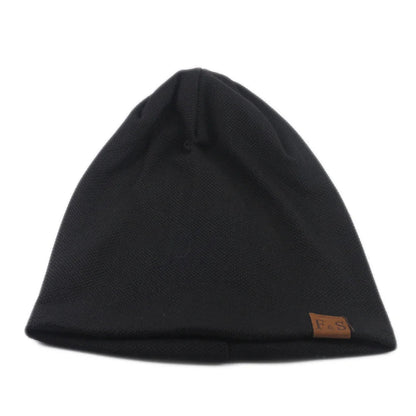 Fashion Bonnet Hat For Men And Women Autumn Knitted Solid Color Skullies Beanies Spring Casual Soft Turban Hats Hip Hop Beanie - WILKYs