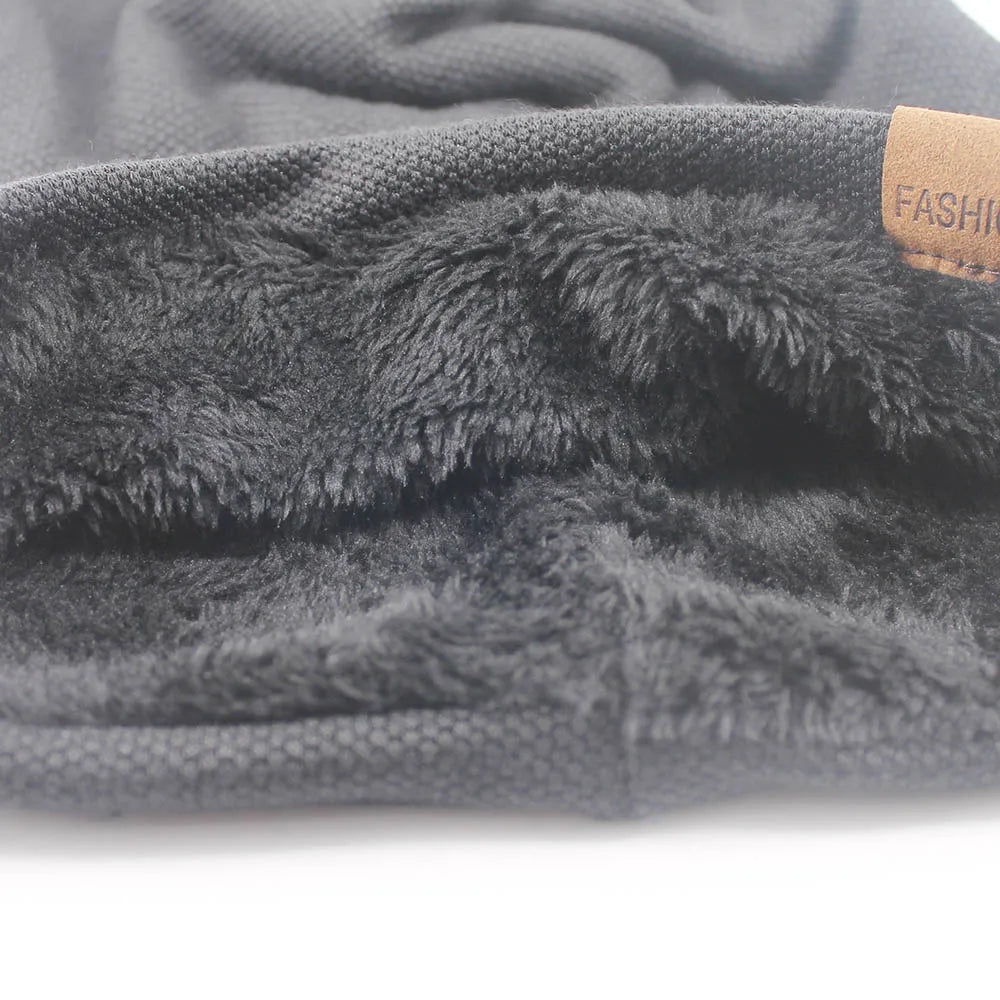 Fashion Bonnet Hat For Men And Women Autumn Knitted Solid Color Skullies Beanies Spring Casual Soft Turban Hats Hip Hop Beanie - WILKYs